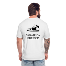 Load image into Gallery viewer, Fitted Cotton/Poly T-Shirt by Next Level - white