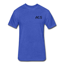 Load image into Gallery viewer, Fitted Cotton/Poly T-Shirt by Next Level - heather royal